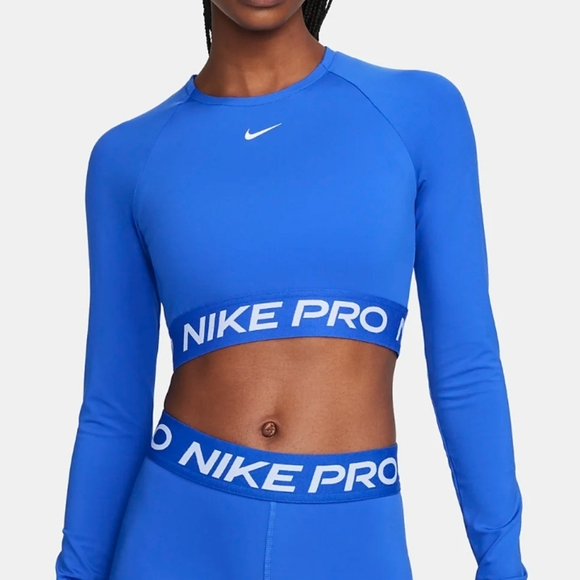 Nike Tops - Nike Dri Fit Cropped Long Sleeve